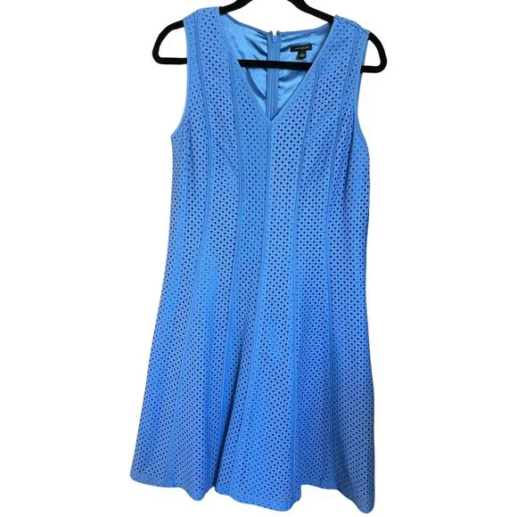 Ann Taylor | Dresses | Beautiful Blue Eyelet Lace Dress Cotton Blend Ann Taylor Womens Size | Poshmark Ann Taylor | Dresses | Beautiful Blue Eyelet Lace Dress Cotton Blend Ann Taylor Womens Size | Poshmark